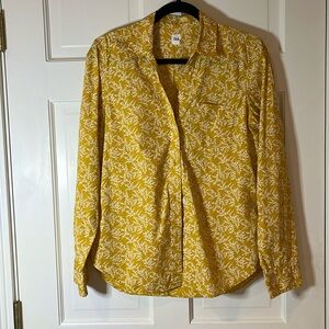 Gap Perfect Shirt in Golden Floral